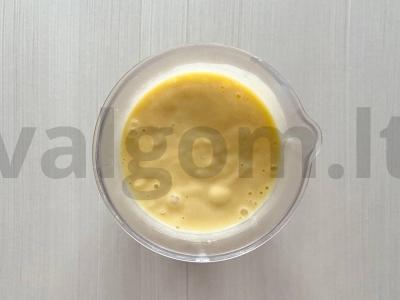 Mango pieno kokteilis Žingsnis 2