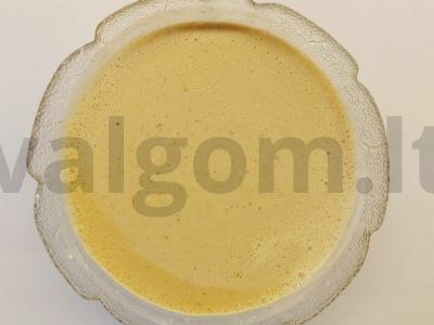 Kefyre marinuotas kiaulienos kebabas su citrinos žievele ir garstyčiomis Žingsnis 1