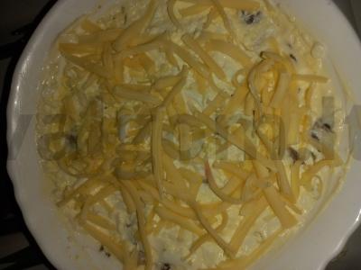 Salotos "Įkvėpimas" su rūkyta vištiena ir grybais pagrindine nuotrauka