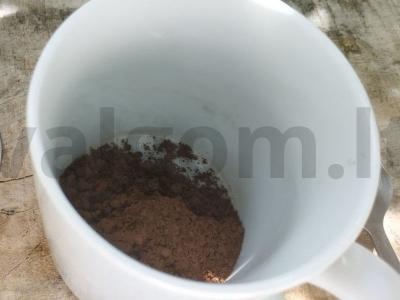 Aromatizuotas karštas šokoladas Žingsnis 1