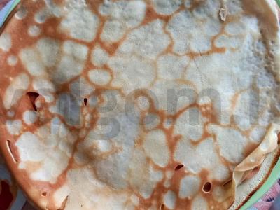 Blyneliai su grietine Žingsnis 7