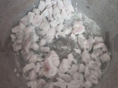 Pilavas su vištiena "Šukran" Žingsnis 2