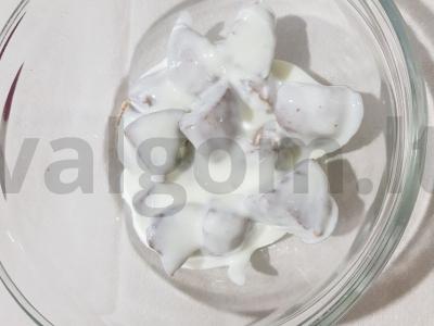 Imbierinių meduolių desertas Žingsnis 4