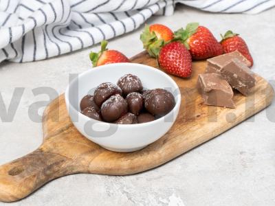 Šokoladu padengtos vyšnios pagrindine nuotrauka