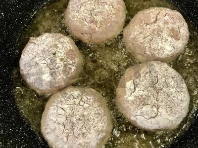 Klasikiniai kalakutienos maltinių paplotėliai Žingsnis 6