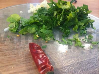 Šavarma su tortilija Žingsnis 1