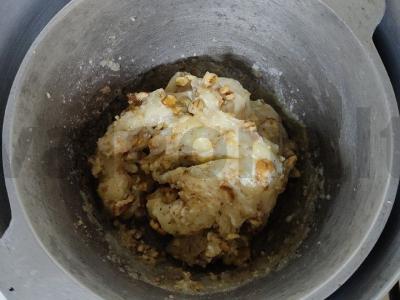 Naminis kietasis sūris su riešutais Žingsnis 2