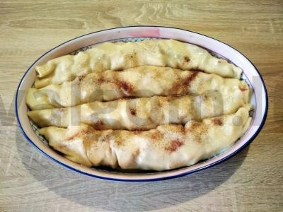 Pasninko pyragas su obuoliais Žingsnis 3