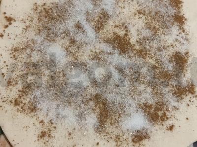 Gurmaniško skonio "Cinnabon" bandelės. Žingsnis 2