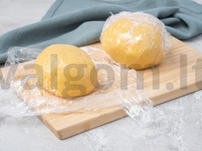 Braškių pyragas su smėlio tešla Žingsnis 1