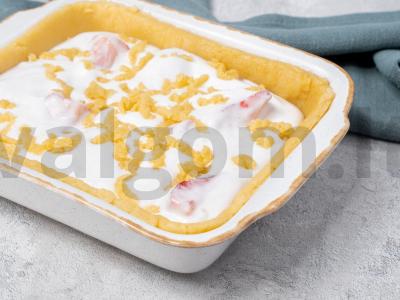 Braškių pyragas su smėlio tešla Žingsnis 3