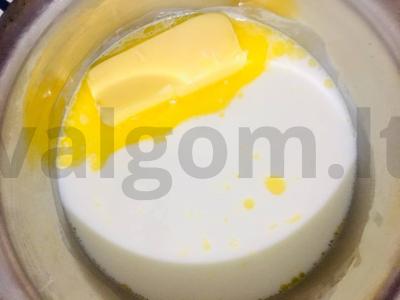 Baltyminis pudingas su vištienos filė Žingsnis 2