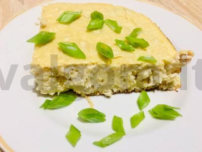 Baltyminis pudingas su vištienos filė pagrindine nuotrauka