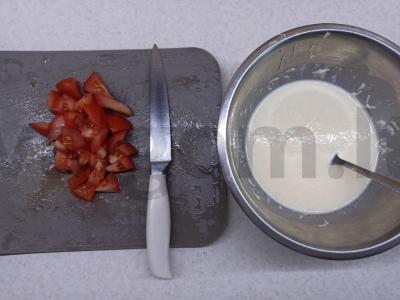 Įdaryta pitos duona Žingsnis 2