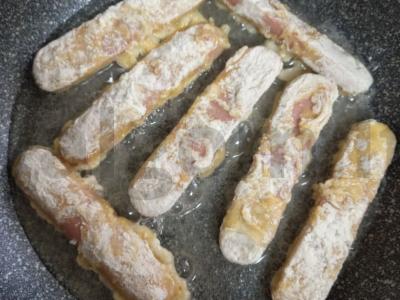 Keptos dešrelės tešloje Žingsnis 5