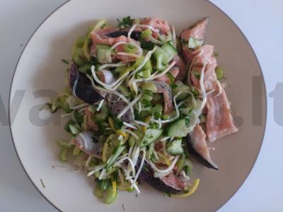 Aromatingas žuvies troškinys su daržovėmis Žingsnis 2