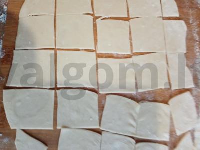 Kūdikių vištienos švelnūs koldūnai Žingsnis 5