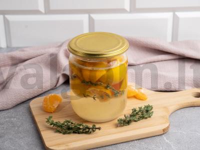 Mandarinai su druska ir čiobreliais Žingsnis 3