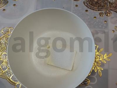 Karališkasis vaisių pyragas Žingsnis 1
