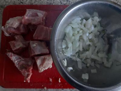 Orkaitėje kepti makaronai su vištiena Žingsnis 1