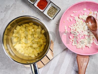 Toskanos sriuba su malta mėsa Žingsnis 2