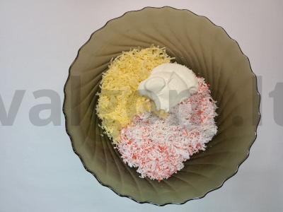 Gardus kivių paštetas Žingsnis 1