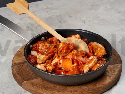 Kalakutiena pomidorų padaže Žingsnis 3