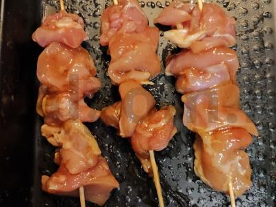 Vištienos kebabas ant iešmelių Žingsnis 2