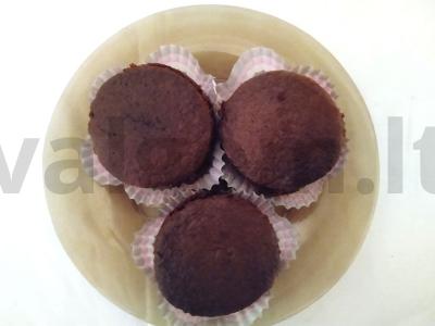 Klasikiniai "Red Velvet" mini keksiukai pagrindine nuotrauka