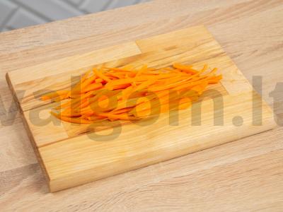 Soba su morkomis ir rūkyta paprika Žingsnis 2