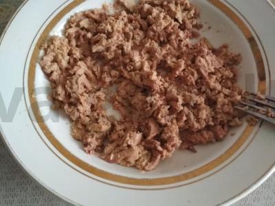 Menkių kepenėlių tartaletės Žingsnis 1