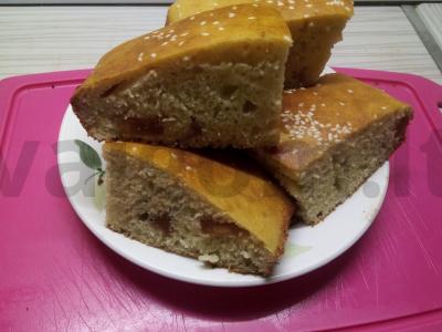 Manniko pyragas desertui. pagrindine nuotrauka