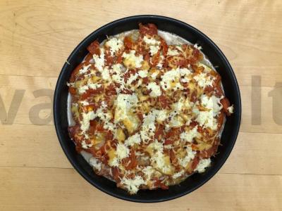 Keptos cukinijos su paprikomis Žingsnis 4