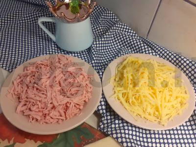 Dešros ir sūrio paplotėliai Žingsnis 2