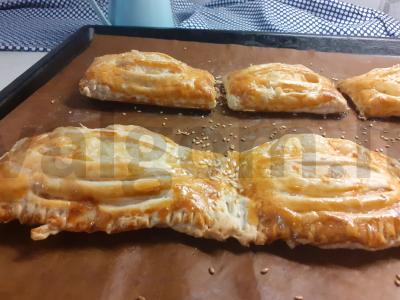 Dešros ir sūrio paplotėliai Žingsnis 4