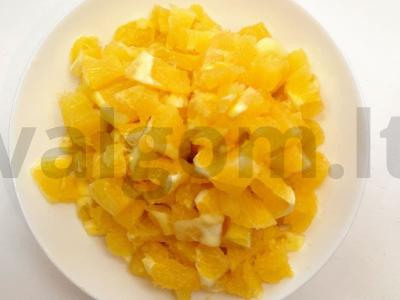 Vaisių salotos "Fantazija" Žingsnis 2