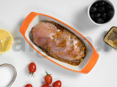 Salotos su vištiena ir šparaginėmis pupelėmis Žingsnis 3