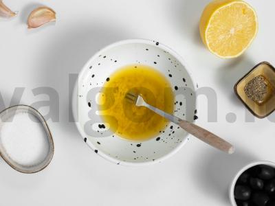 Salotos su vištiena ir šparaginėmis pupelėmis Žingsnis 4