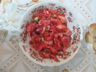 Kapoti kotletai "Šviesoforas" Žingsnis 1