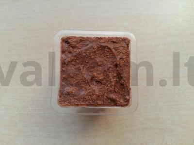 Švelnus šokolado ir vanilės pudingas pagrindine nuotrauka