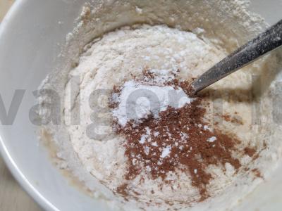 Šokoladinis desertas su sūrio kremu Žingsnis 2