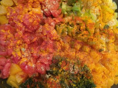 Vegetariška sriuba su moliūgais, lęšiais ir cukinijomis Žingsnis 2