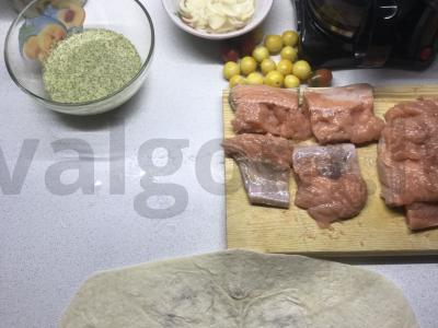 Rožinė lašiša voke Žingsnis 4