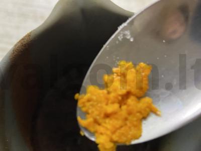 Apelsinų kava su druska Žingsnis 6