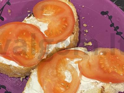 Sumuštiniai su kiaušiniais pusryčiams. Žingsnis 2