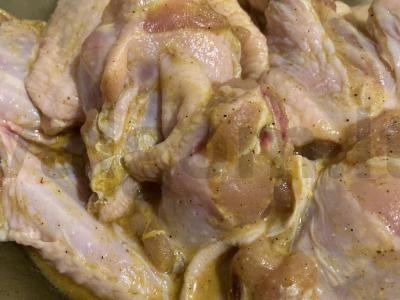 Vištienos sparneliai marinate Žingsnis 1