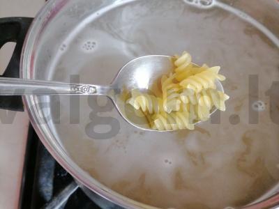 Itališki makaronai su vištiena ir grybais grietinės padaže Žingsnis 8