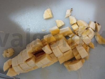 Vaisių salotos "Vaivorykštė" Žingsnis 3