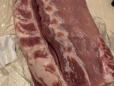 Kiaulienos nugarinės kebabas Žingsnis 1