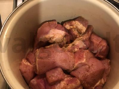 Kiaulienos nugarinės kebabas Žingsnis 4